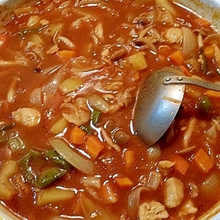 野菜たっぷり☆トマトジュースを入れたカレー